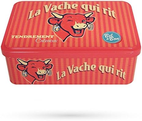 La vaca que rie® Caja Metal Vintage 60 S: Amazon.es: Hogar