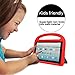 All-New Fire HD 10 2019/2017 Tablet Case - TIRIN Light Weight Shock Proof Handle Stand Kids Friendly Case for Fire HD 10.1 Inch Tablet (9th/7th Generation, 2019/2017 Release), Red