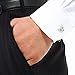 BodyJ4You Cufflink Letter B Initial Alphabet Letter-B Classic Style