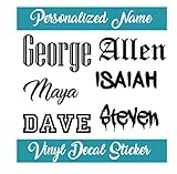 Name Vinyl Decal Sticker I Yeti Decal I Water Bottle Decal I iPad Decal I Phone Decal I Laptop Decal I Jar Labels I Name Label Decal