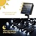 Mpow Solar, 72ft 200LED Christmas Fairy String Lights, Cool White
