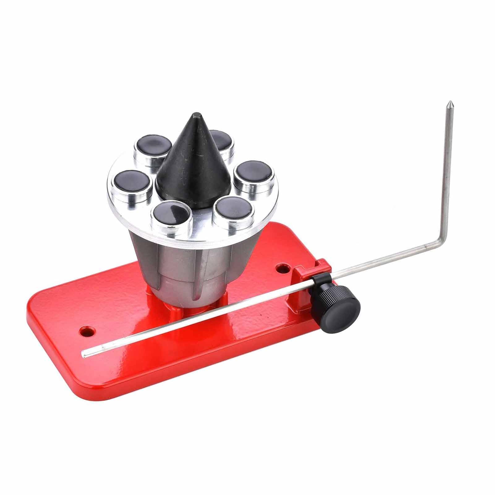 Ozgkee Lawn Mower Blade Balancer Alloy Steel Wall Mount Blade Balancer Lawn Mower Replacement