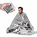 50 Pack • Emergency Solar Blanket Survival Safety Insulating Mylar Thermal Heatthumb 2