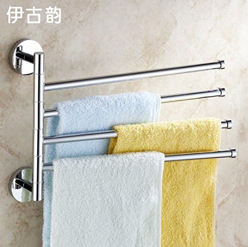 BL Modern retro bathroom accessories Copper rotation Towel Bar Towel rack bathroom accessories