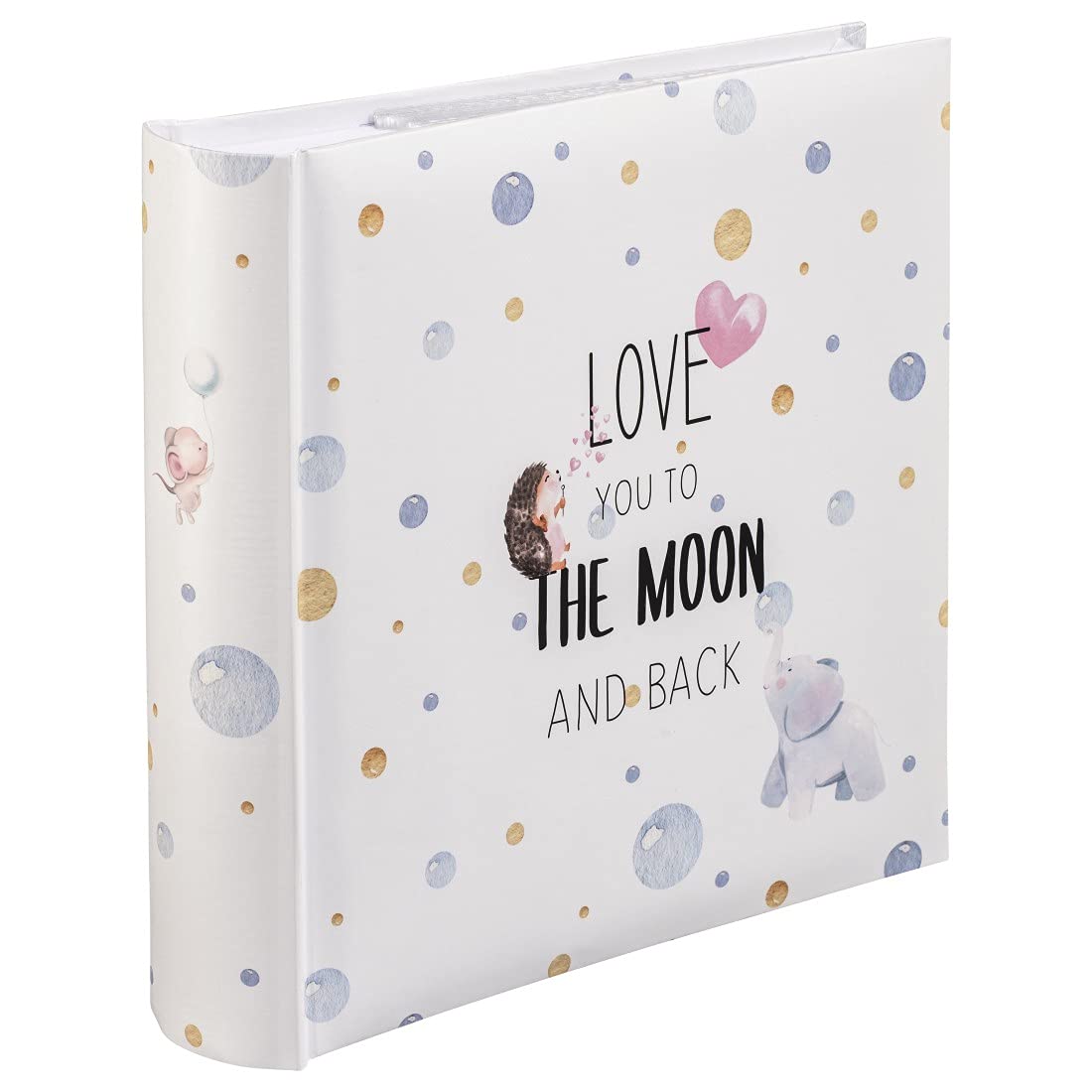 Hama "To The Moon" Memo Album | 100 Pages | Max: 200 Photos | 10 x 15 cm | Multi-Coloured
