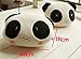 2pcs Cartoon Cute Panda Plush Auto Car Seat Headrest Neck Rest Cushion Pillow