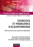 Image de Exercices et problèmes d'algorithmique : 144 énoncés avec solutions détaillées