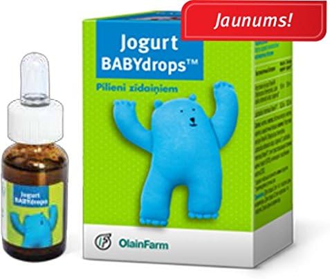 Jogurt BABYdrops Drops for infants from birth and for children up to 3 years 10ml