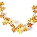 Thanksgiving Decorations Lighted Fall Garland 14.7 Feet 40 LED Autumn Garland, Battery Powered, Perfect Decoration for Autumn (Warm White)