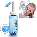 Pot Neti 300ml Pour Lavage Nasal - Hygiène Des Sinus, Pour Adultes Et Enfants (ONCCI)