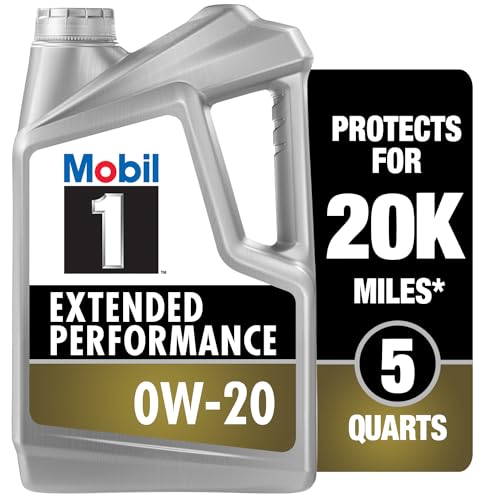 Mobil 1 120903 Extended Performance 0 W-20 Motor Öl – 5 Quart