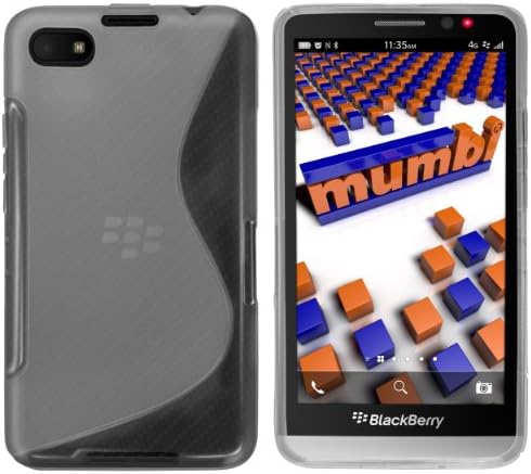 mumbi protective case for BlackBerry black transparent black Z30
