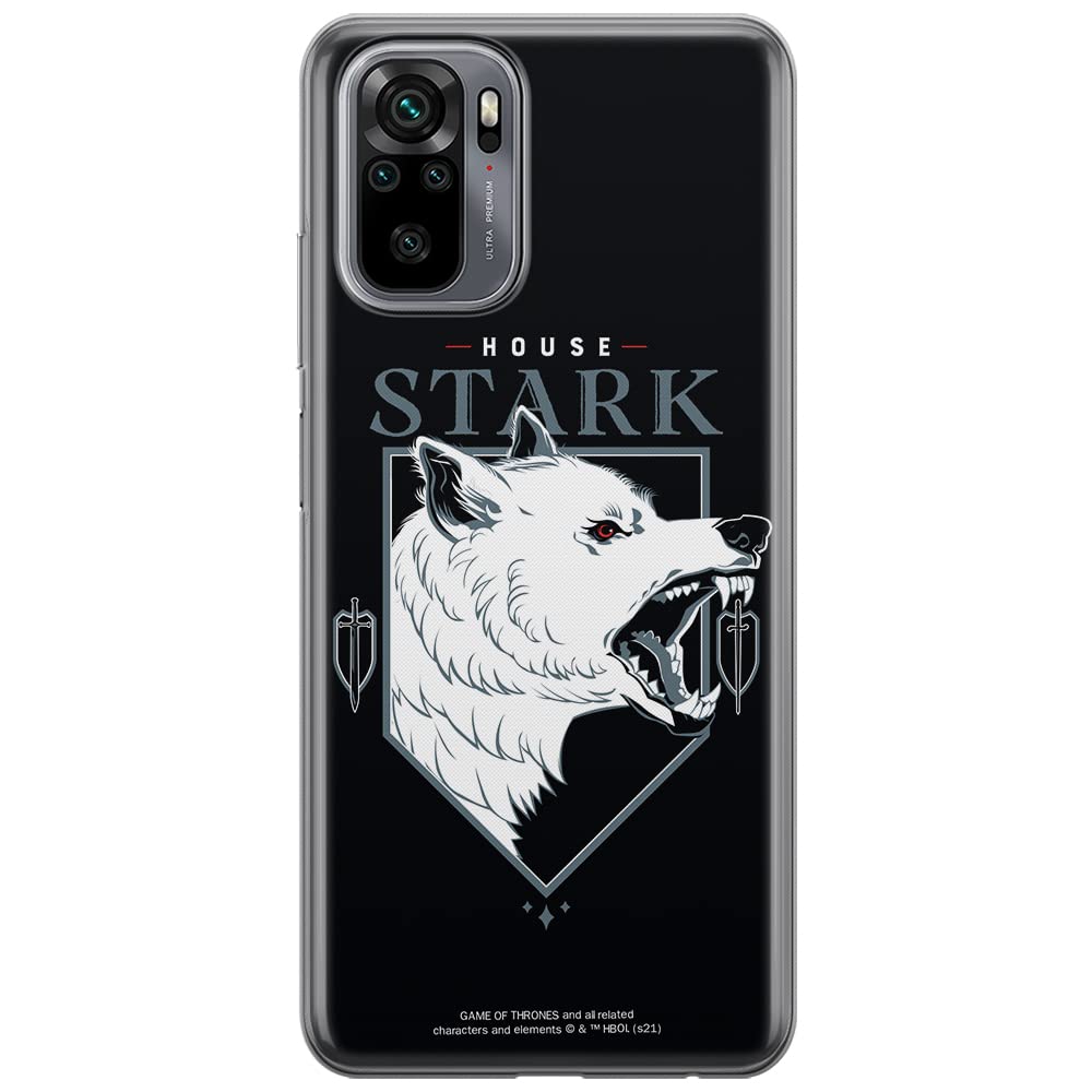 ERT GROUP mobile phone case for Xiaomi REDMI NOTE 10/ 10S original and officially Licensed Game of Thrones pattern 007 optimally adapted to the shape of the mobile phone, case made of TPU