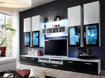 Aam Lyra Dark Tv Cabinets Tv Stands Lounge Living Room Furniture