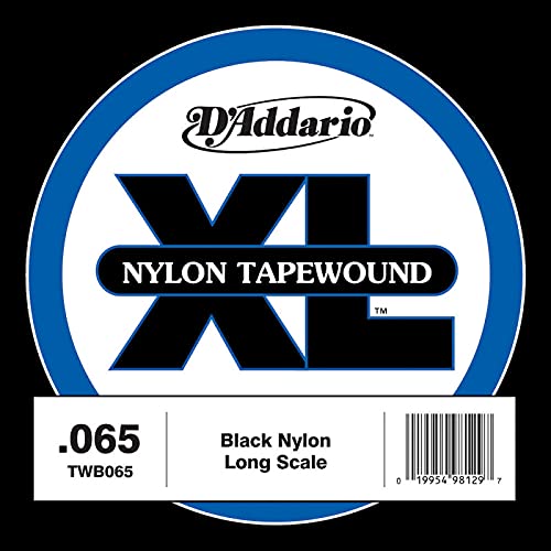 D'Addario TWB065M Single String for Bass Nylon Wire Gauge .065