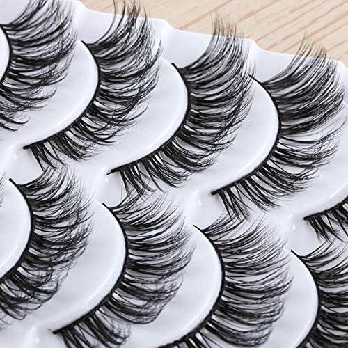 Yugam 3D False Eyelashes for Women Artificial Long EyeLashes Extension Magnetic Beauty Fake Eyelashes (5Pairs)