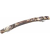 French Amie Long and Thin Large 4" Celluloid Automatic Handmade Hair Clip for Girls Strong Hold No Slip Grip Hair Claw Clips for Women, Made in France (Onyx)