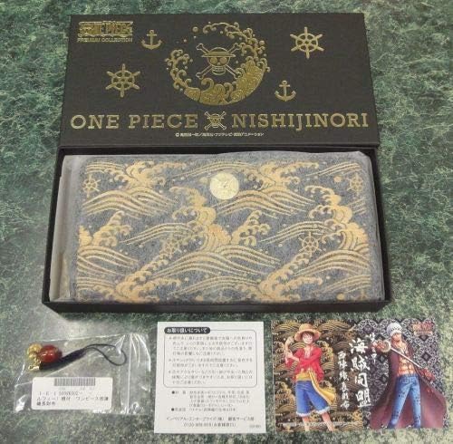 Amazon 5000個限定 ワンピース 西陣織長財布 ルフィ モデル Premico One Piece アニメ 萌えグッズ 通販