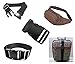 Plastic Buckles 1 1/2 Inch (Pack of 6) - Heavy Duty Quick Side Release for Webbing, Flat & Black - by Beaulegan …