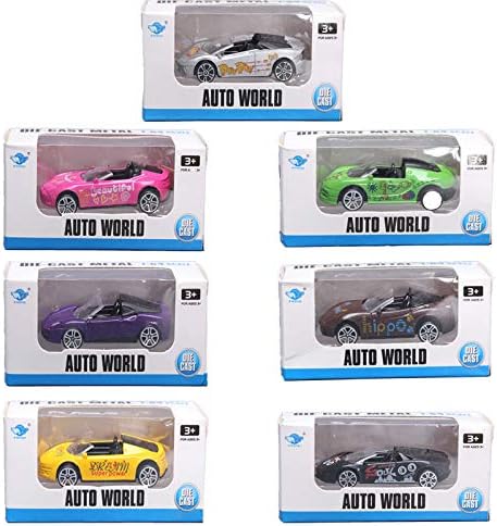 Fdrirect Alloy Retro Vintage Car Sports Car Diecasts Vehicles Model Toys for Kids Children