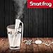 Smart Frog Ultrasonic Portable USB Cool Mist Personal Mini Humidifier LED Light Indicator for Home/Bedroom/Office/Travel/Hotel/Car