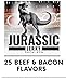 JURASSIC JERKY’S Carnivore Candy Bacon Jerky “Sweet” Sampler - Old Fashioned Maple - Applewood Smoke Flavor - (2) 2 oz bags.