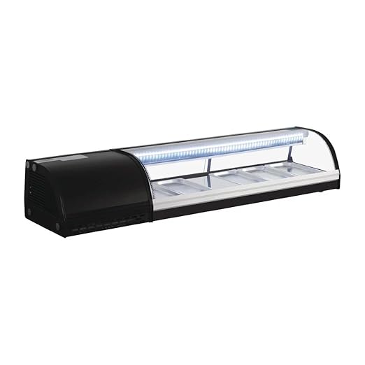 Chiner - Vitrina expositora refrigerada sushi (1500 mm): Amazon.es ...