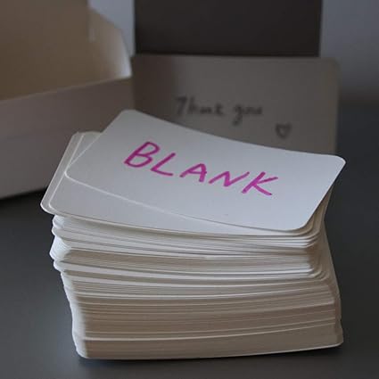 Amazon 100枚 小さな空白クラフト紙インデックスカード ワードカード メッセージカード Diyギフトカード ホワイト インデックス 仕切りカード 文房具 オフィス用品
