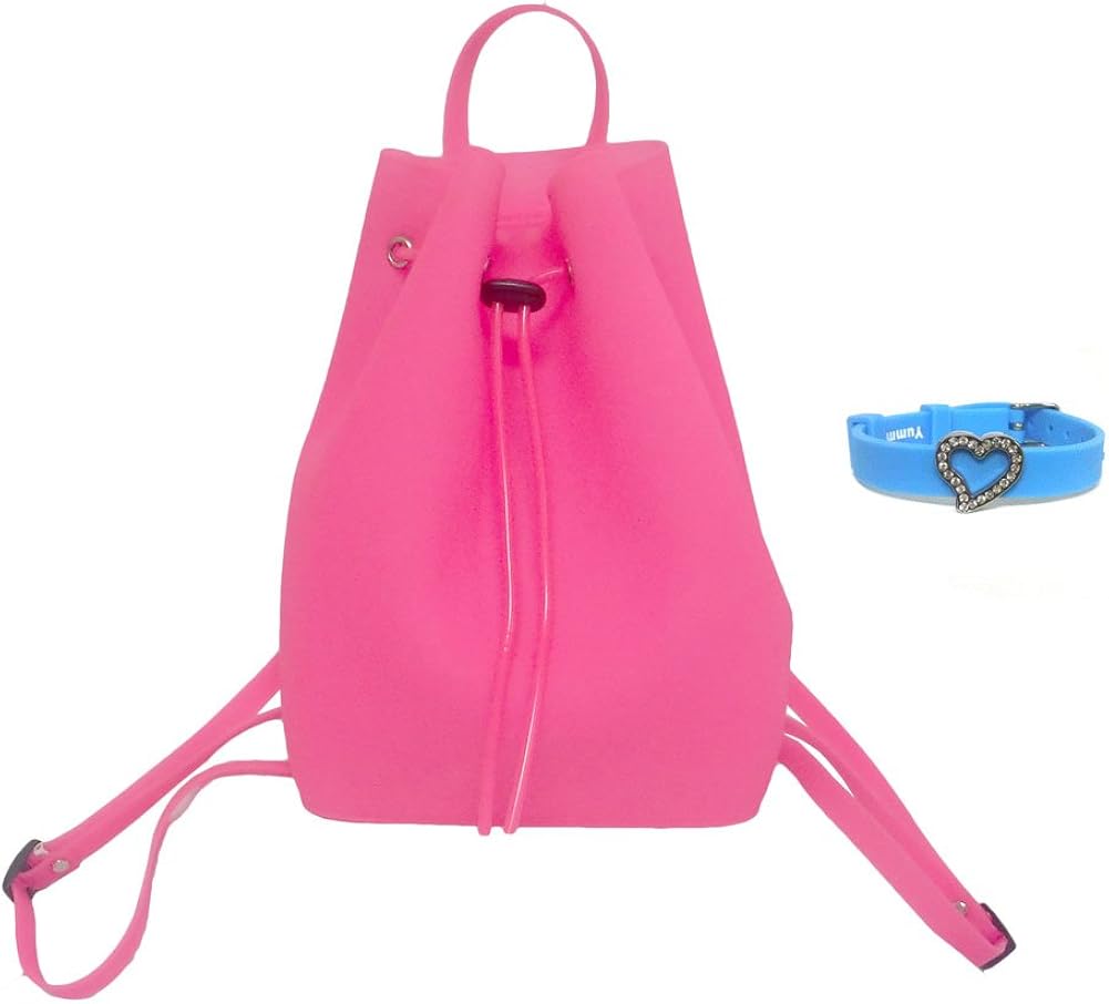 pink gummy money backpack