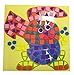 O.L. Toys Mosaics#5 Vehicles / Flower / Butterfly / Building / Crown / Dinosaurs Sticky,Craft for Kids,6 Styles