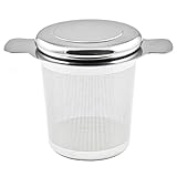 Zoie + Chloe Extra Fine Stainless Steel Tea Infuser - Brew-in-Mug Loose Leaf Mesh Strainer Filter