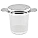 Zoie + Chloe Extra Fine Stainless Steel Tea Infuser - Brew-in-Mug Loose Leaf Mesh Strainer Filter