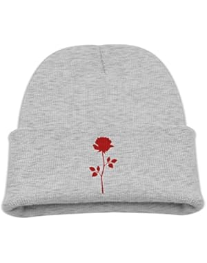 Red Rose Toddler Infant Baby Cotton Soft Knit Hat Beanies Cap