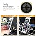 Universal Car Mount Holder, BasAcc Air Vent Magnetic Smartphone Phone Compatible with iPhone X/XS/XS Max/XR/8 Plus/7, Galaxy S10/S10 Plus/S10e/S9 S9+, Secure No Adhesive Residue Easy Installation