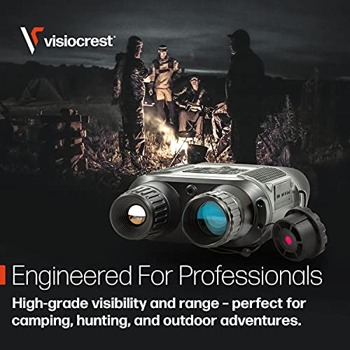 Visiocrest Night Vision Binoculars, Night Vision Goggles with 8X