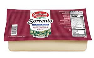 Galbani Low Moisture Part Skim Mozzarella Cheese Block