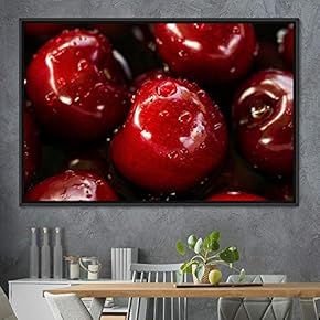 signwin Framed Canvas Wall Art Fruity Citrus Colorful...