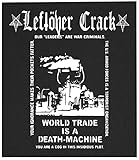 Leftover Crack Back Patch - Crust Punk Citizen Fish Choking Victim Anarcho F-Minus No Cash Anti-Flag Subhumans The Infested Screeching Weasel Operation Ivy
