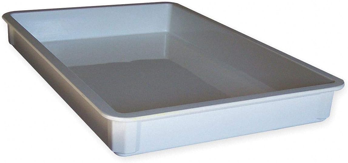 Molded Fiberglass 870008-5269 Stacking Food Storage Box, 4.5 Gallon Capacity, White