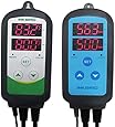 Inkbird ITC-308 Temperature Controller with IHC-200 Humidity Controller with Outlet 10A 120V 1100W