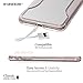 iPhone 8 Plus and 7 Plus Case, SaharaCase Clear Protective Kit Bundled with [ZeroDamage Tempered Glass Screen Protector] Rugged Slim Fit Shockproof Bumper [Hard PC Back] Protection – Rose Gold