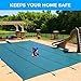 Wood Grip Swimming Pool Stainless Steel Spring Covers with Stopper D Ring and Protective Vinyl Spring Cover - for Winter Safety Pool Covers - Pool Cover Springs for Inground Pools (Pack of 5)