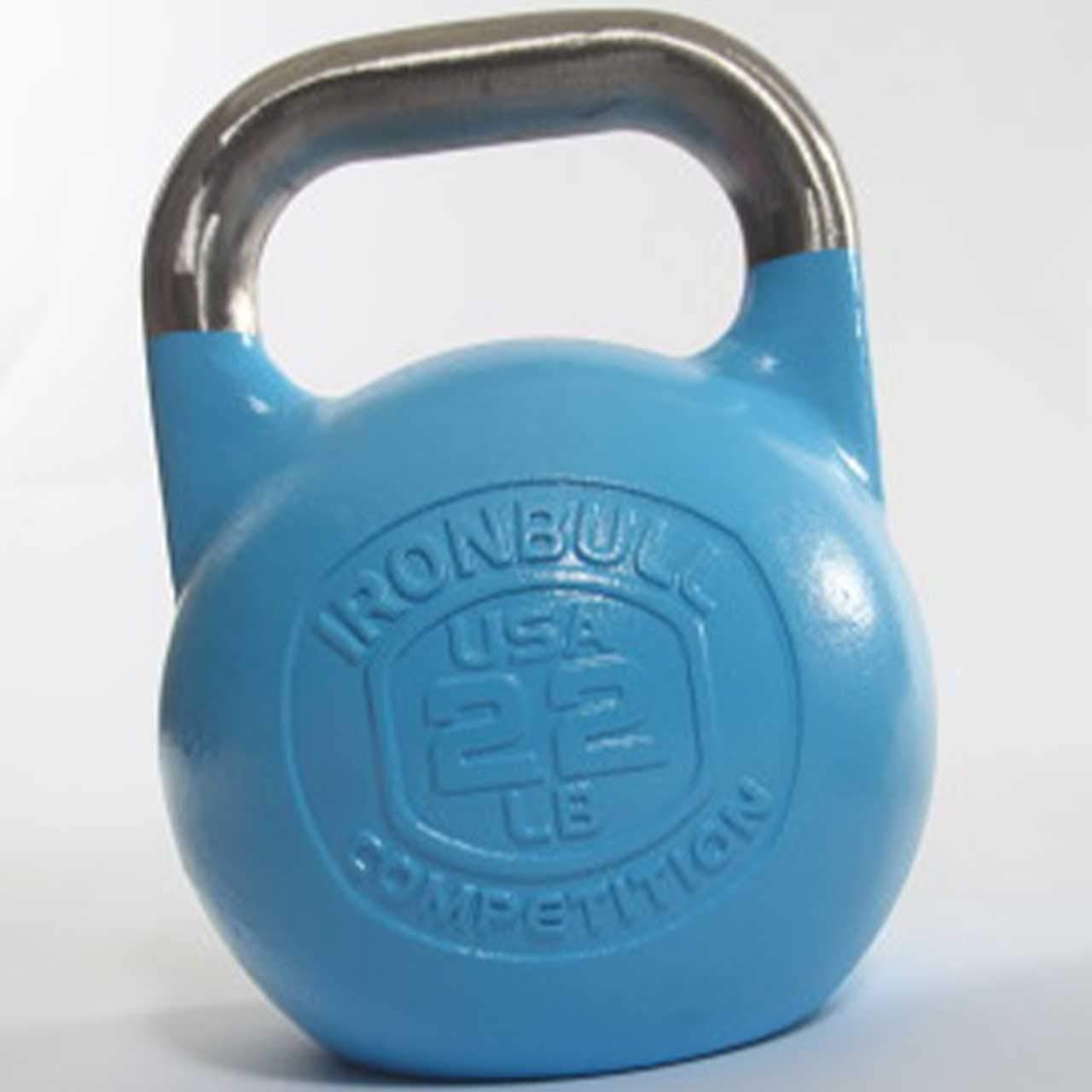 Apollo Athletics Iron Bull Competition Stainless Steel Head Kettlebell, 10 Kg