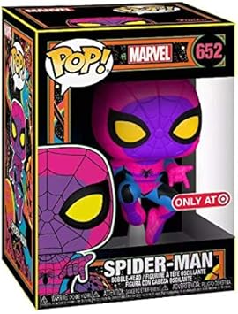 funko pop spider man black light