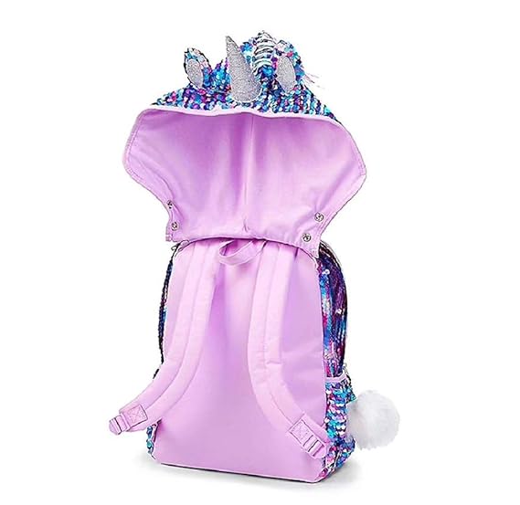 justice shimmer unicorn backpack
