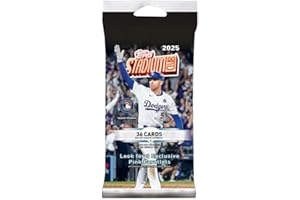 2025 Topps Stadium Club Baseball Fat Pack Trading Card Pack (36 Cards)