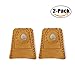 D&D 2-Pack Leather Coin Thimble Finger Protector for Quilting Craft Tool Sewing Pin Needles Partner Needlework Accessory