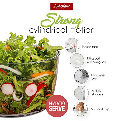 2 Andcolors+Spinner+Locking+Lettuce+Crisper