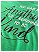 Ann Arbor T-shirt Co. Can Be Anything, So Be Kind | Nice Positive Teacher V-Neck T-Shirt for Women