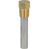 EZROAD 1/4" Zinc Anode Compatible with Kohler 260085 267928 Marine Generator 4EF 5E 6EF 7.3E Compatible with Sierra 23-6400 Compatible with Westerbeke 11885 1/4 NPT Boat Sacrificial Pencil Brass Plug